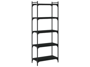 Bibliotheque coloris  noir  <strong></strong> <strong></strong> - 60 cm x 154 cm