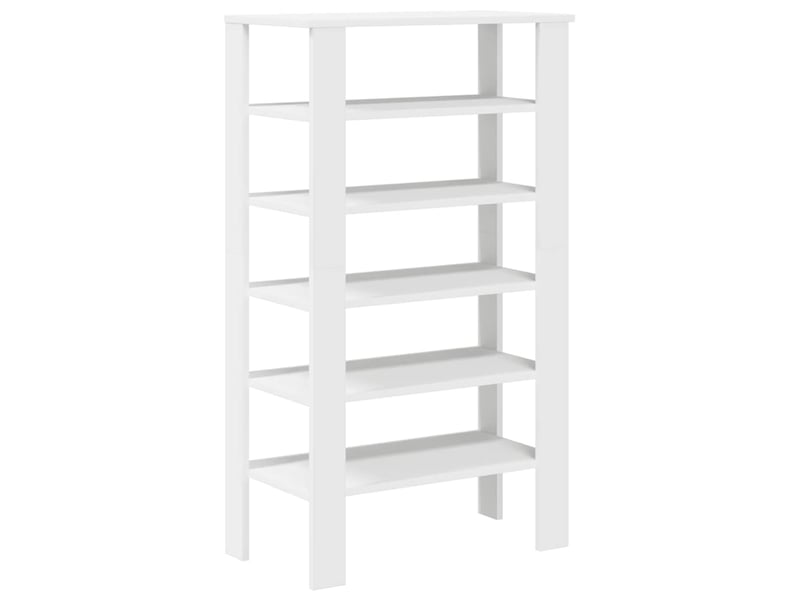  Meuble à chaussures, étagère à chaussures blanc 61x32x105 cm bois d'ingénierie  - Conforama A