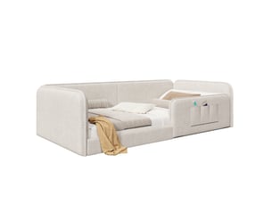 Lit banquette 90x200 cm WISHDOR   coloris beige