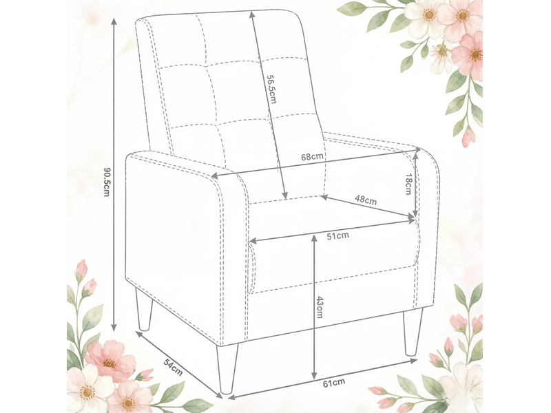  Fauteuil 1 place avec accoudoirs et dossier haut gris foncé evryae  - Conforama E