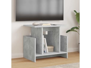 Meuble tv coloris gris 50 cm <strong></strong>  <strong></strong>