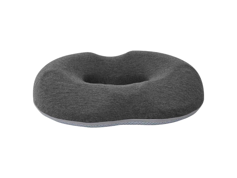 Coussin d'assise, coussin pour chaisecanapé couleur unie gris foncé 42 x 36,5 x 8 cm cf51364 - Conforama D