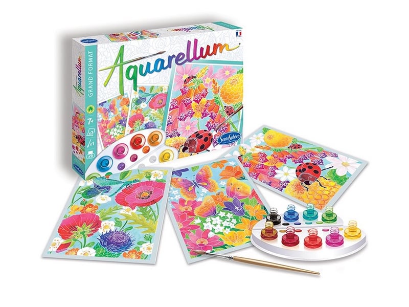  Aquarellum gm dans les fleurs 6391 - Conforama B