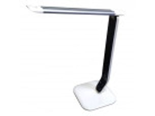 Fabrilamp euclasa lampe de bureau led blancargent 10 w 800 lm, 3 températures, tactile et dimmable