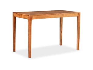 Table de salon salle à manger design bois massif 118 x 60 x 76 cm 0902198