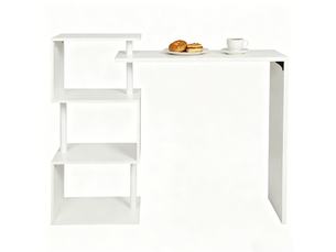 Bar coloris blanc VIVRYN  - 134 cm