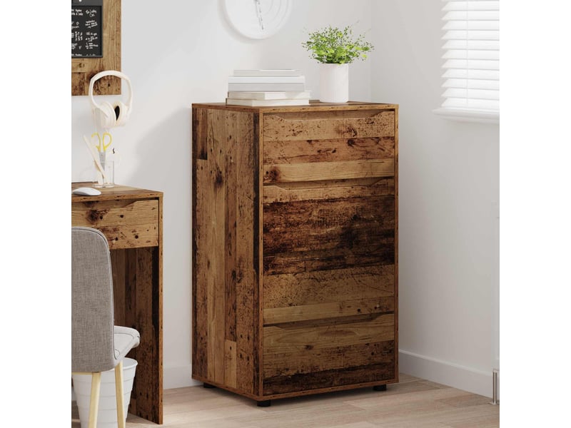 Armoires de rangement salon 60 x 48 x 105 cm bois d'ingénierie shl96 - Conforama E