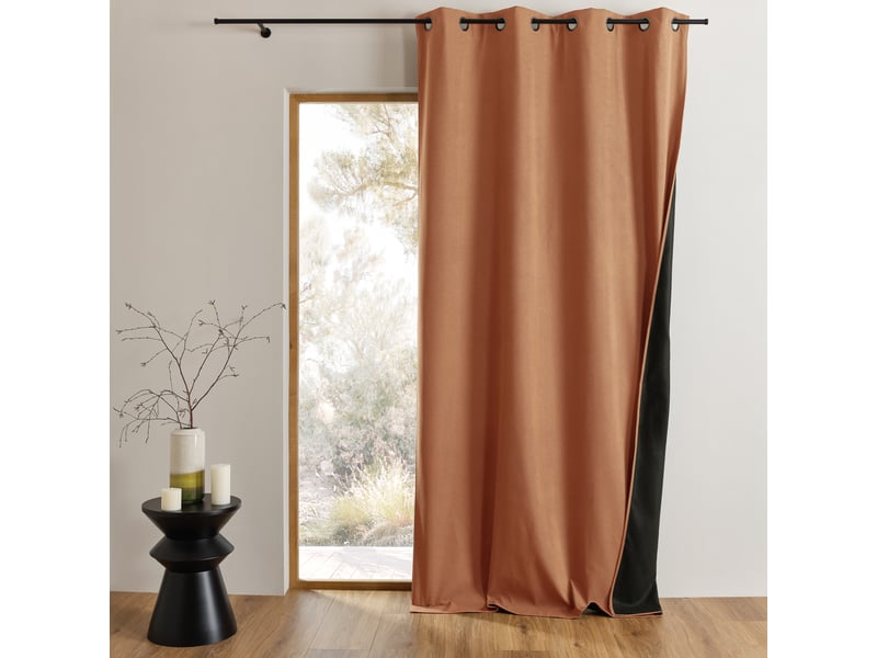  Rideau thermique obscurcissant à œillets 140x250 cm  - Conforama A