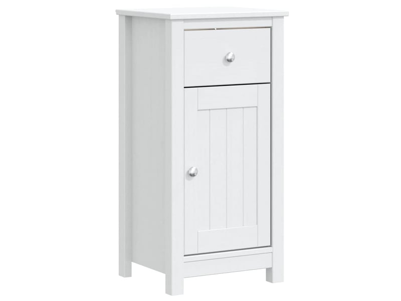  Ensembles de salle de bain, meubles de salle de bain 3 pcs berg blanc bois de pin massif cf64772  - Conforama C