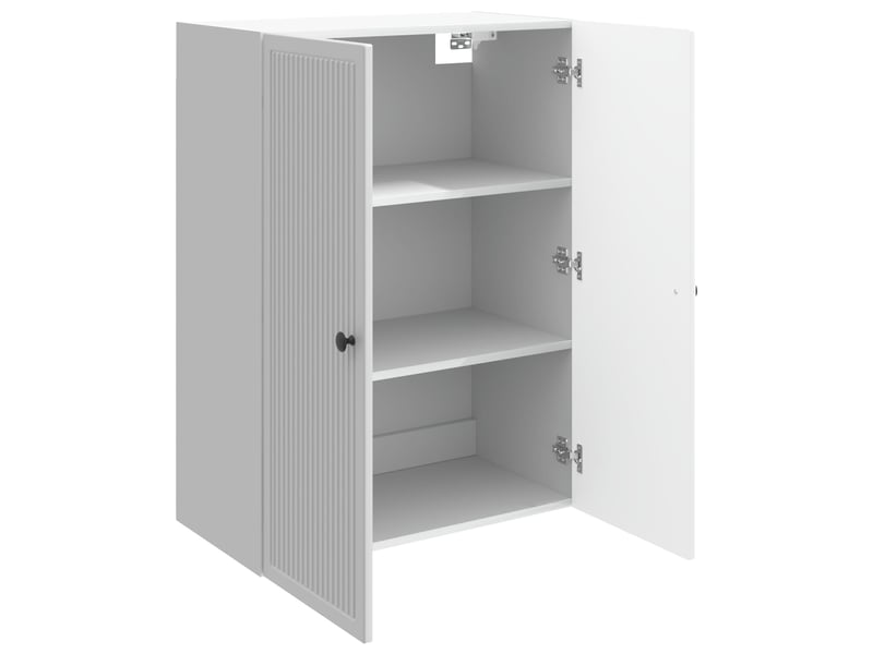  Armoire murale salon, meuble de rangement blanc brillant 66 x 34,5 x 90 cm shl5343  - Conforama C
