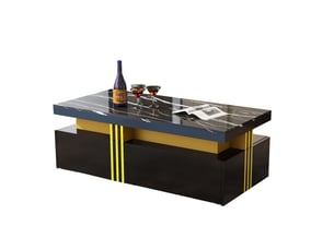 Table basse coloris noir <strong></strong> <strong></strong>