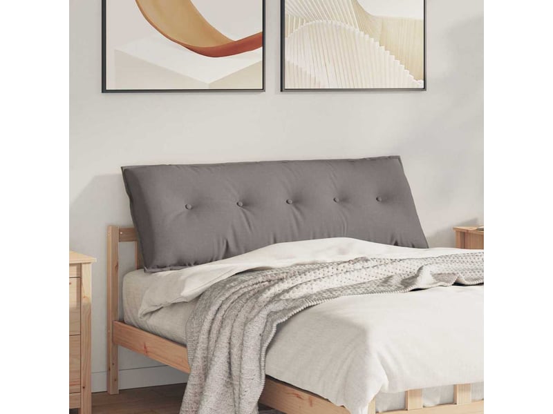 Coussin de dos, coussin de dossier taupe 140 x 19 x 50 cm tissu cf55021 - Conforama B