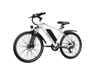 Vélo électrique vtt adulte 26 pouces moteur 500w batterie 48v 13.5ah autonomie 60km suspension freins à disque