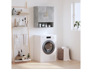 Armoire     <strong></strong> <strong></strong> coloris argenté largeur 60 cm
