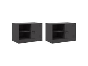 Meuble tv coloris noir 67 cm <strong></strong>  <strong></strong>