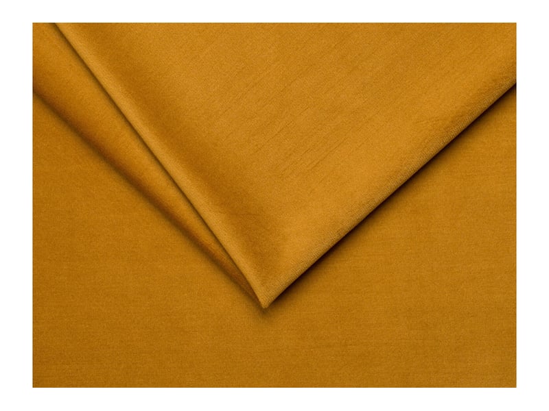  Canapé d'angle réversible miloe 6 places avec accoudoirs en velours - jaune MILOE - Conforama C