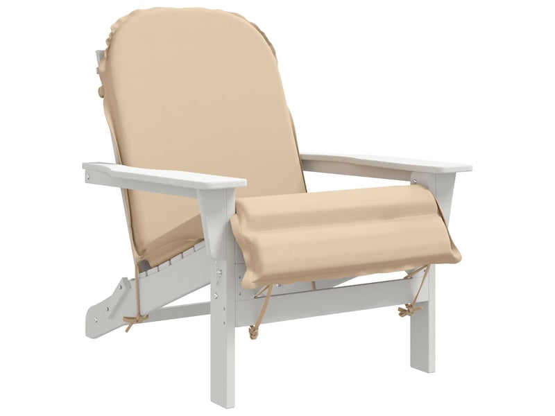  Coussin de transat ensoleillé, coussin pour bain de soleil gemert 100 % polyester crème cf56034  - Conforama C