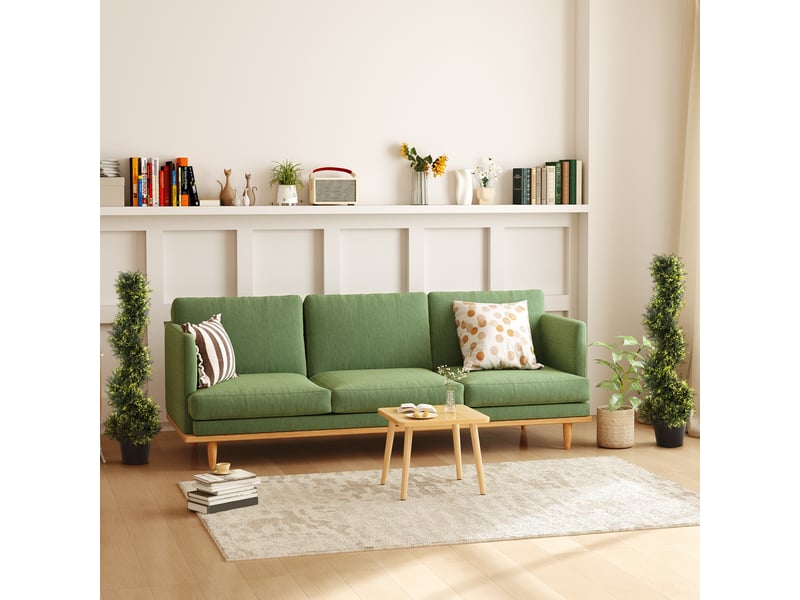  Plante artificielle en spirale, cèdre spiralé avec pot, 90 cm, cèdre artificiel pour décoration intérieure et extérieure, vert  - Conforama D