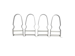 Professional éplucheurs à légumes, lot de 4 éplucheurs de type s à légumes, économes, épluche légumes, acier inoxydable, argenté, 11,5 x 6 cm