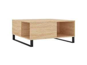 Table basse rectangulaire coloris marron  