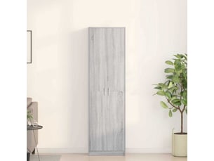 Armoire <strong></strong> <strong></strong> coloris gris largeur 55 cm