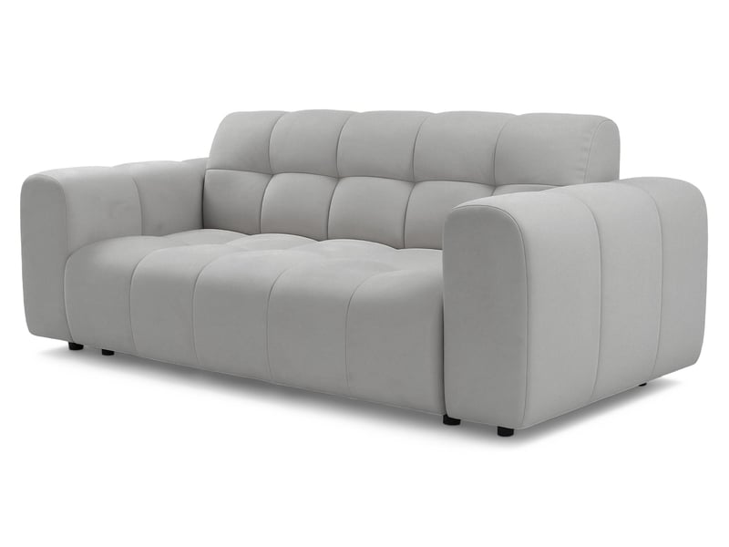  Selsey boloon - canapé - 210 cm - velours gris clair Boloon - Conforama C