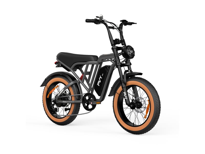  Baolujie dp-2011 vélo électrique double moteur 24x4 pneus 48v 20ah, noir  - Conforama C