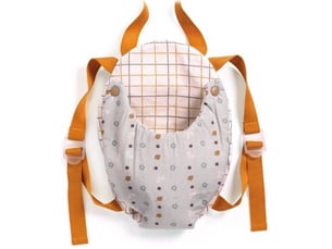 Porte bebe blue gray pomea