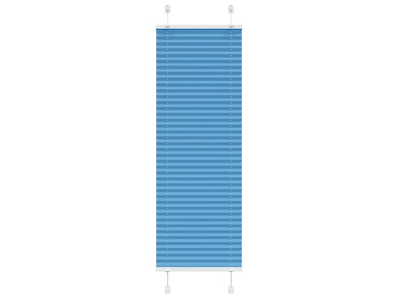  Store plissé, store de fenêtre bleu 50x150 cm largeur du tissu 49,4 cm polyester cf46794  - Conforama B