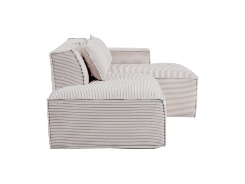 Canapé de salon, canapé moderne : 235 cm, pour bureau, pour appartement, pour salon - Conforama B