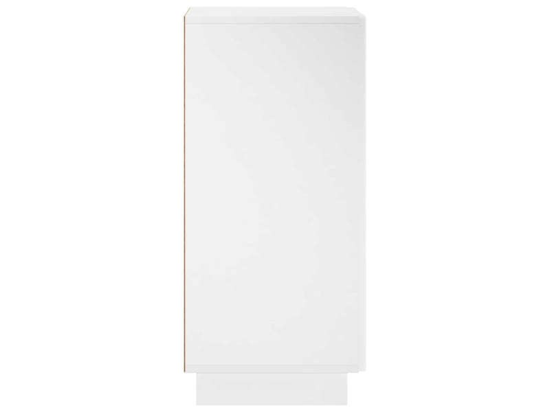  Buffet salon, buffet de rangement blanc 33,5x34,5x75 cm bois d'ingénierie shl81618  - Conforama E