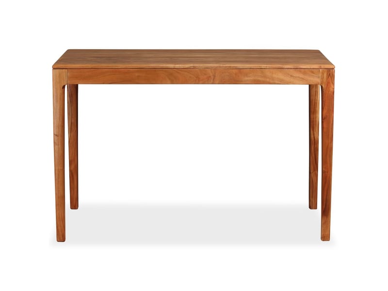  Table de salon salle à manger design bois massif 118 x 60 x 76 cm 0902198  - Conforama B