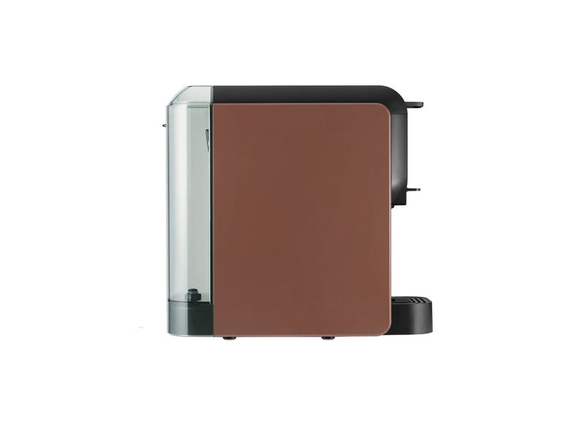  Machine a cafe pour capsules et pods porto es 701 15 bar avec mousseur vapeur noir marron CAT8590669348244 - Conforama C