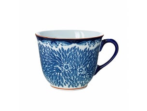 Mug rörstrand ostindia floris en céramique, bleu, 400 ml