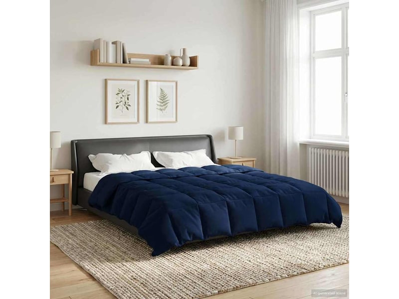 Duvet d'hiver - couette 220 x 260 cm hiver - couette microfibre (100% polyester)  - Conforama D