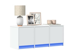 Meuble tv coloris blanc 97 cm <strong></strong> <strong></strong>