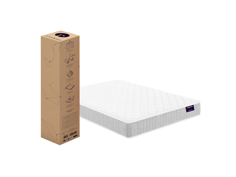  Matelas Ressorts + latex 140x190 cm  - Conforama M