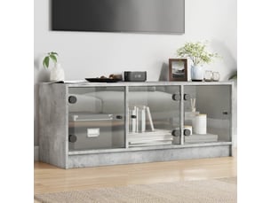 Meuble tv coloris gris 102 cm <strong></strong>  <strong></strong>