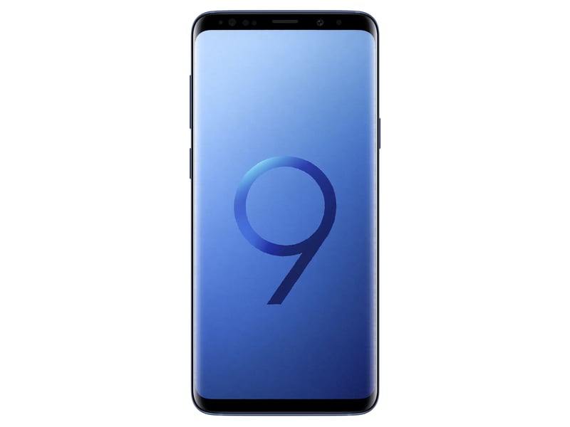 Smartphone SAMSUNG GALAXY S9+ coloris Bleu Corail - Conforama B