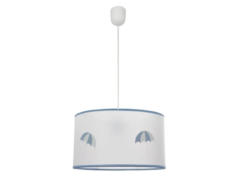  Suspension enfant fabrilamp lluvia bleu ciel 1xe27 hauteur réglable 30-75 cm ø30 cm 086693048 - Conforama A