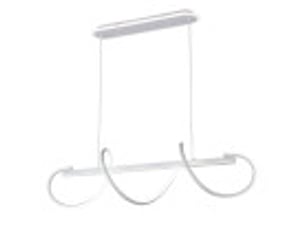 Fabrilamp yupi, suspension, moderne, led, 149 w, 13572 lm, 3000-4000-6000 k, blanc, 50-100 x 97 x 25 cm