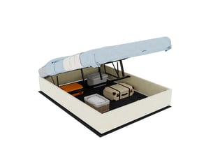 Sommier coffre 140x200 cm MODENUIT