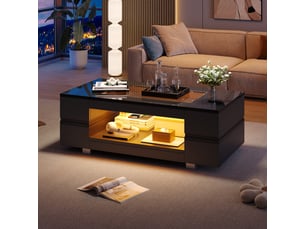Table basse  coloris noir <strong></strong> <strong></strong>