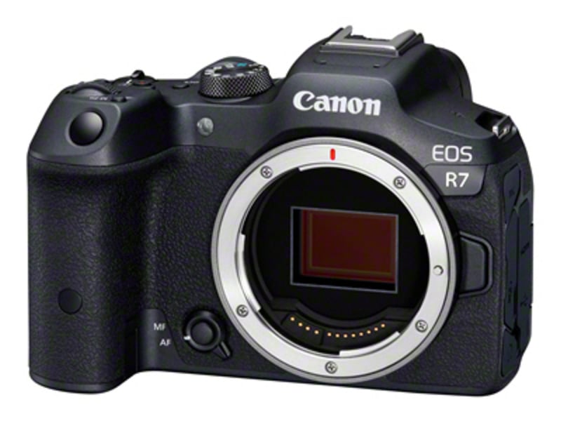  Canon eos r7 avec ef-eos r adaptateur d'objectif noir CANON EOS R7 - Conforama C