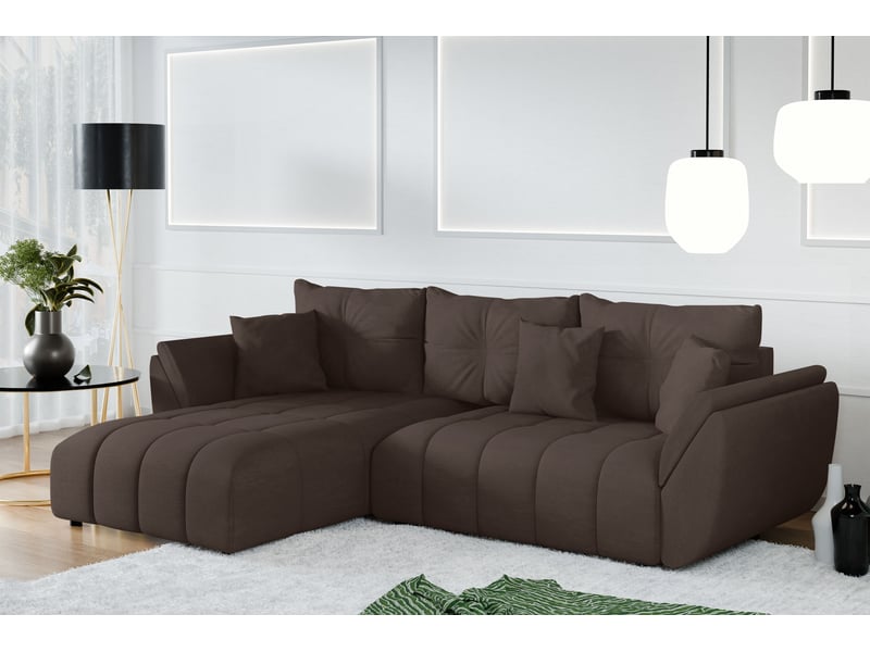  Canapé d angles convertible verciani canapé méridien brun Verciani - Conforama B