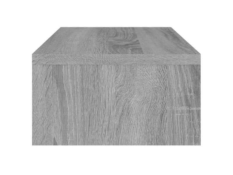  Support de moniteur sonoma 42 x 24 x 13 cm bois d'ingénierie gris 02_0029227  - Conforama C