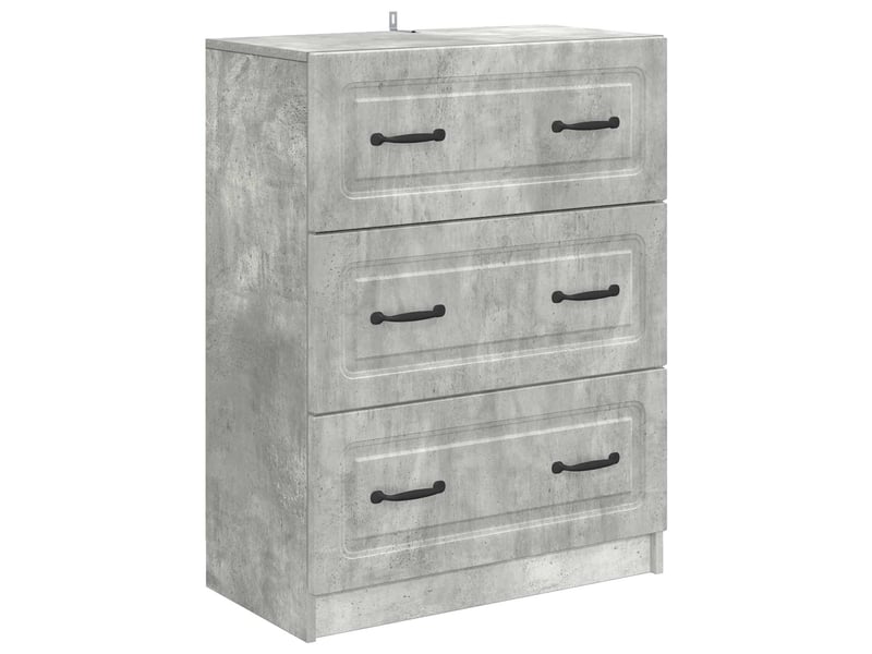  Armoire de rangement bureau, armoire à tiroirs 66 x 34,5 x 87 cm bois d'ingénierie shl8379  - Conforama A
