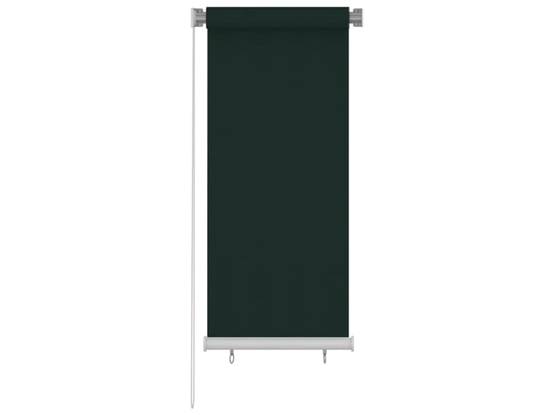 Store enrouleur, store roulant d'extérieur 65 (l) x 140 (h) cm hdpe vert foncé cf47409 - Conforama B