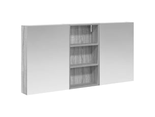 Ensemble de meubles de salle de bain 3 pcs 140x14.5x70 cm shl8685