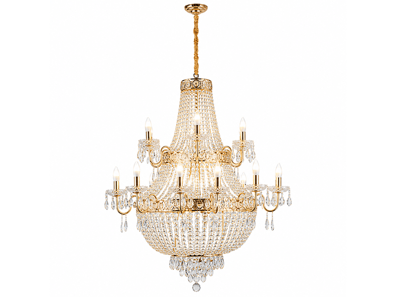 Lustre lanterne en cristal b – éclairage 3 couleurs ASLED-819 - Conforama A